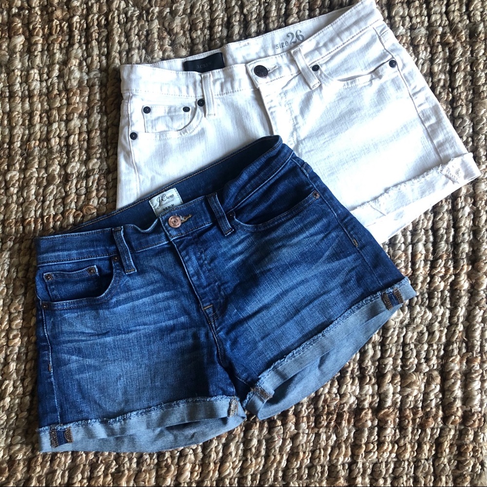 J.Crew 2 Pack Jean Shorts